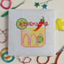 'Spicy Margarita' Mini Cross Stitch Kit, thumbnail 1 of 2