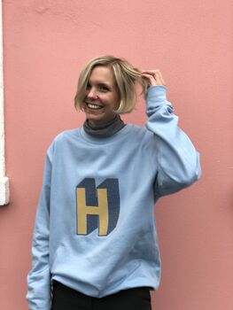 Personalised Initial Adult Sweater, 2 of 7