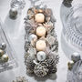 White Christmas Triple Candle Holder, thumbnail 1 of 6