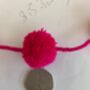 Pink Pompom Bunting For Valentine's, thumbnail 3 of 3