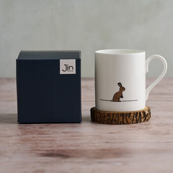 Rabbit Mug, Fine Bone China, 2 of 6