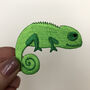 Chameleon Iron On Patch, thumbnail 1 of 4