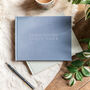 Personalised Linen Visitors Book, thumbnail 1 of 10
