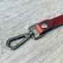 Personalised Spanish Brown Leather ID Holder And Lanyard, thumbnail 9 of 12