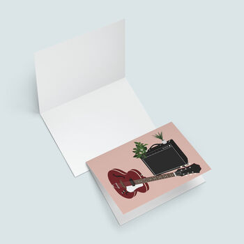 Guitar Amp Houseplant Card | Epiphone Century Card, 4 of 5