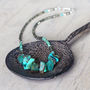 Emerald Opal And Turquoise Necklace, thumbnail 2 of 12