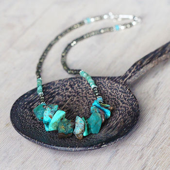Emerald Opal And Turquoise Necklace, 2 of 12