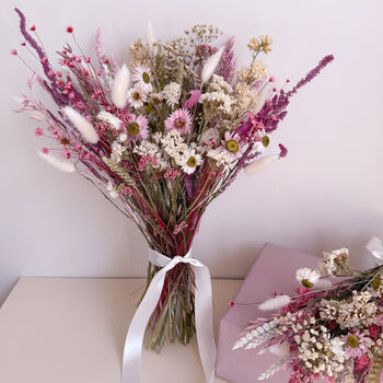 Mothers Day Dried Flower Bouquet, 7 of 10