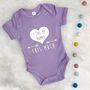 I Love You This Much Personalised Babygrow, thumbnail 3 of 10