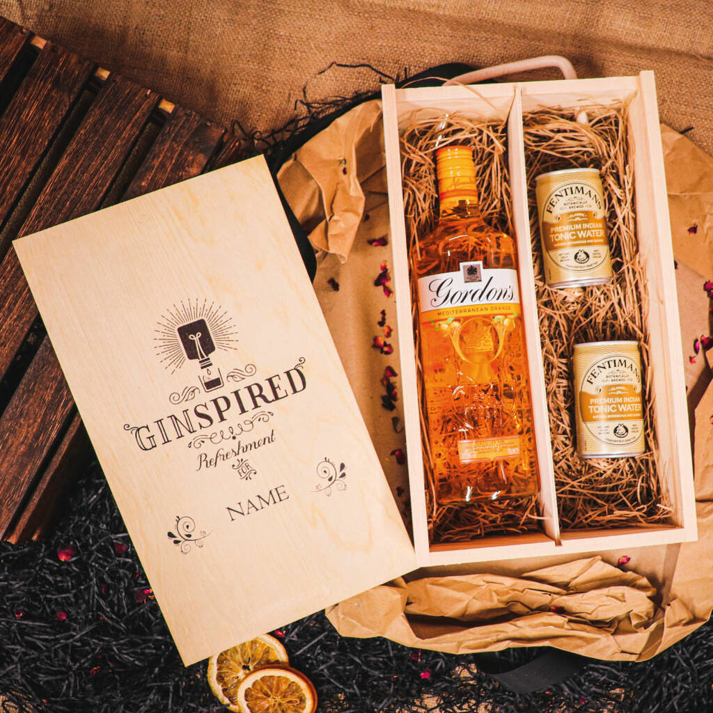 Personalised Gordon's Gin And Tonic Gift Set By SpiritSmith