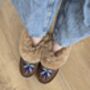 Handmade Sheepskin Moccasins Mix Colors, thumbnail 3 of 5