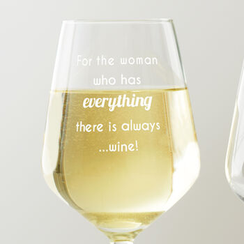 ‘For The Woman Who Has Everything’ Glass, 11 of 12