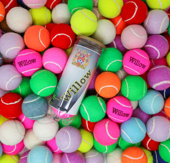 Personalised Sustainable Tennis Balls, 10 of 12