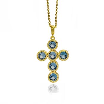 Florentine Elegance Cross Necklace, 2 of 4