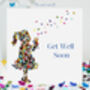 Get Well Soon Butterfly Card, Get Well Kisses, thumbnail 1 of 10