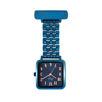 Annie Apple Eunoia Square Link Nurse Fob Watch, 2 of 3