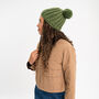 Pompom Hat Crochet Kit, thumbnail 3 of 12