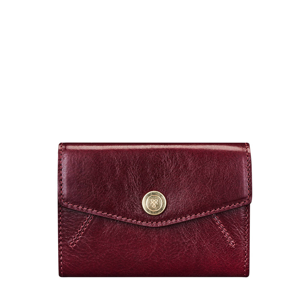 Leather Small Card Coin Purse For Women 'Fontanelle' By Maxwell Scott ...