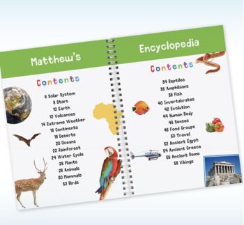 Personalised Childs Encyclopedia Book, 6 of 6
