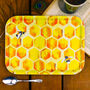 Mellifera Honeybee Print Small Tray, thumbnail 1 of 5