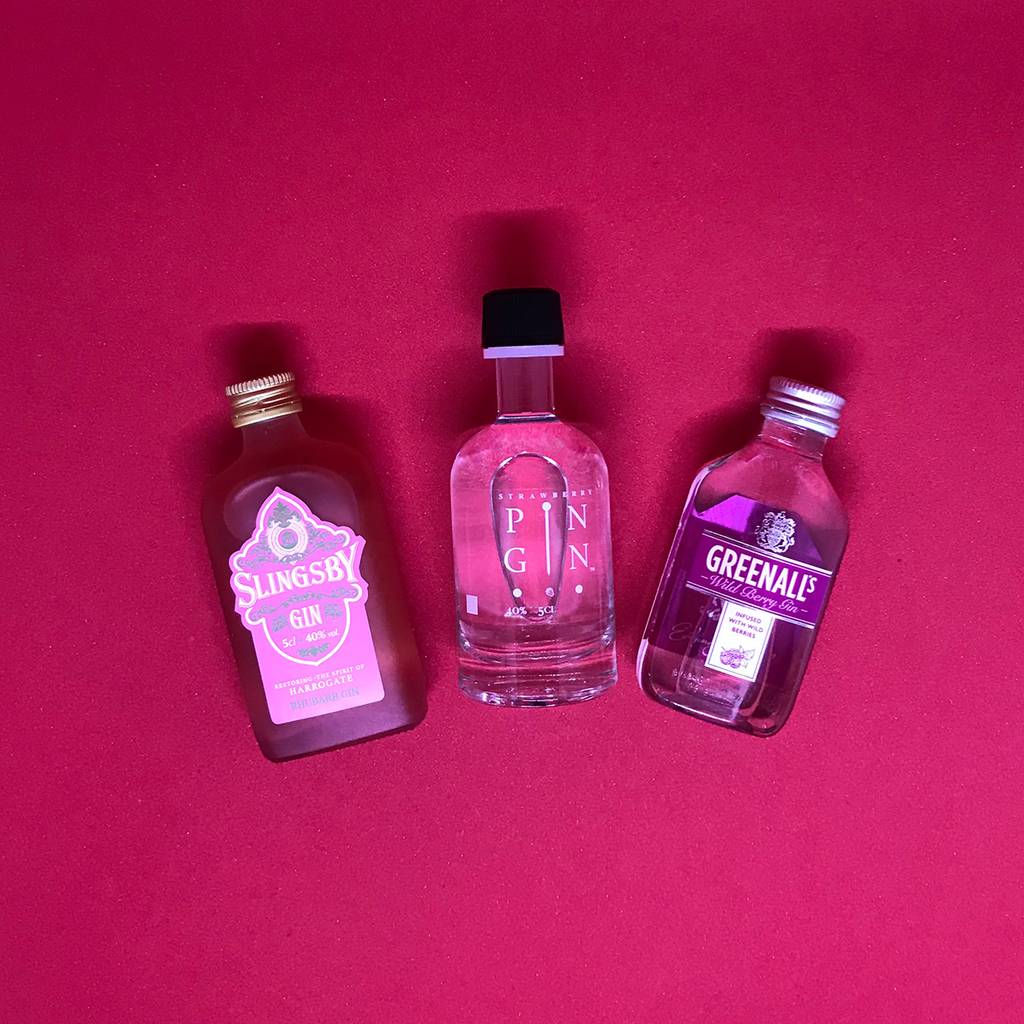 the pink gins, tonics and truffles gift set by taste cocktails ...