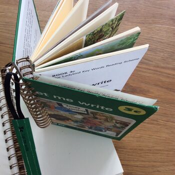 'Let Me Write 'Upcycled Notebook, 4 of 6