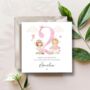 Fairy 2nd Birthday Card, Pink Birthday Card For Daughter, Granddaughter, Any Relationship, thumbnail 4 of 6