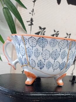 Kintsugi Decorative Footed Mug/Bowl, 4 of 4