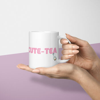 Personalised Cute Tea Mug Tea Lover Gift, 2 of 3