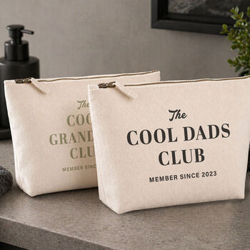 Cool Dad Wash Bag 100% Cotton, 2 of 12