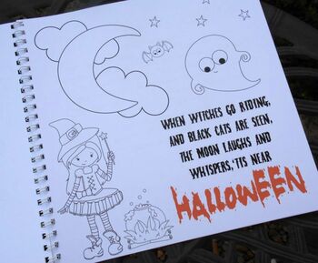 Halloween Colouring Book, 2 of 5