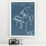 Anatomy Of A Piano Patent Print, thumbnail 3 of 6