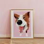 Border Collie Art Print | Pet Portrait, thumbnail 12 of 12