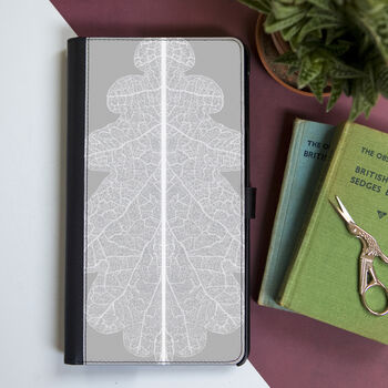 Oak Leaf Faux Leather Phone Case With Card Slots, 3 of 6