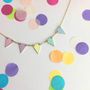 Bunting Necklace In Pastel Or Rainbow Colours, thumbnail 3 of 7