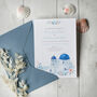 Santorini Wedding Invitations, thumbnail 8 of 12