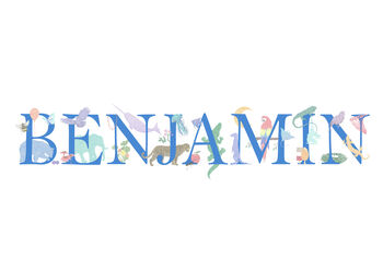 Personalised Name Print With A Choice Of Six Colours, 4 of 11
