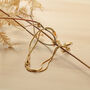 18k Gold Knot Bracelet – Meaningful Couples Jewellery, thumbnail 7 of 10