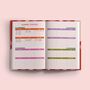2024 2025 Academic Diary A5 Hardcover | Pink And Red, thumbnail 6 of 9