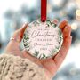 Personalised First Christmas Engaged Ceramic Gift, thumbnail 3 of 7