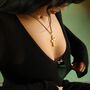 18 K Gold Cross Pendant Necklace Genesis, thumbnail 5 of 8
