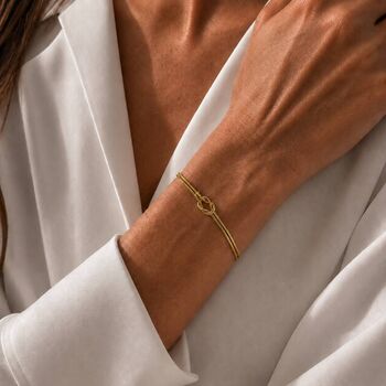 Two Sisters Gift, Set Of Two Knot Bracelets, 8 of 8