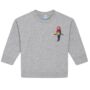 Babies Parrot Organic Cotton Sweatshirt, thumbnail 5 of 7