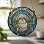 Lhasa Apso Memorial Suncatcher, thumbnail 4 of 6