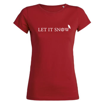 Womens Game Of Thrones Let It Snow Tshirt, 2 of 5