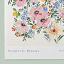 Painterly Blooms Art Print, thumbnail 2 of 3