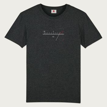 Vu Grey Organic Music Fan T Shirt, 3 of 7