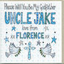 Will You Be My Godfather Personalised Card, thumbnail 1 of 2