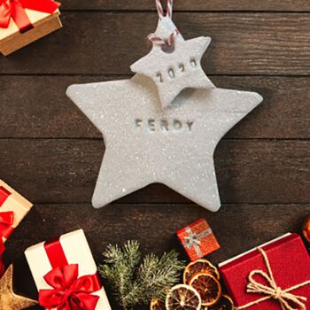 Personalised Name And Year Decoration, 3 of 7