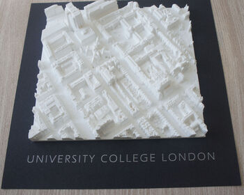 Graduation Gift University College London 3D Printed Map, 2 of 6